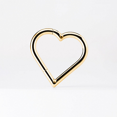 Кольцо-кликер Love Simple Gold 1.2 мм (16 G)